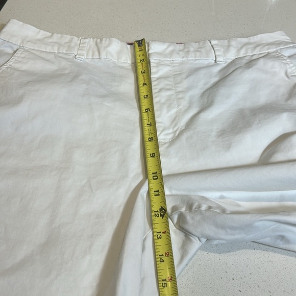 Tommy Hilfiger 10" Bermuda Stretch Shorts White Women’s Size 18 - Picture 8 of 14